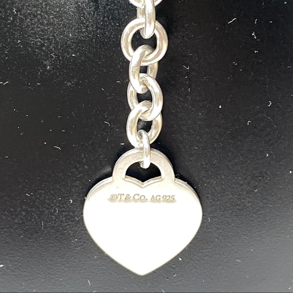 Authentic Tiffany & Co Heart Tag Necklace - Picture 4 of 8